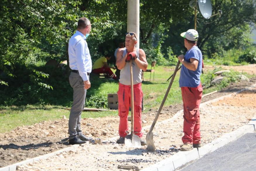 Rekonstrukcija puteva / Općinski načelnik Sabahudin Klisura obišao radove