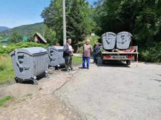 Postavljeni kontejneri za odlaganje otpada u MZ Pridola