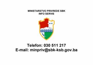 Ministarstvo privrede SBK: Otvoren Info servis za privredne subjekte