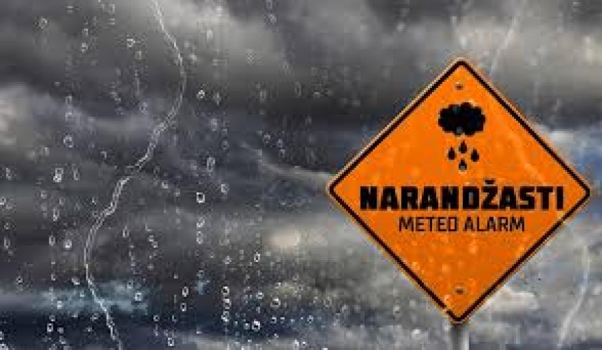 OBAVIJEST o mogućim poplavama, bujicama / klizištima