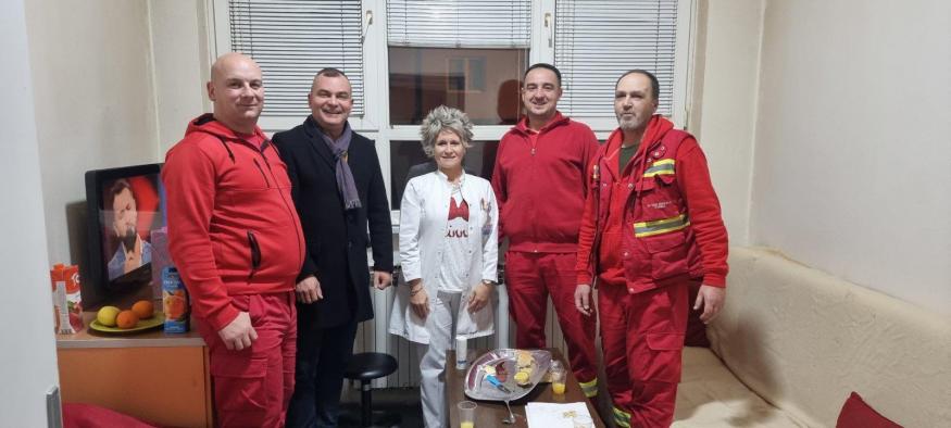 Načelnik Klisura u novogodišnjoj noći posjetio dežurne službe