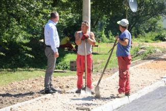 Rekonstrukcija puteva / Općinski načelnik Sabahudin Klisura obi&scaron;ao radove
