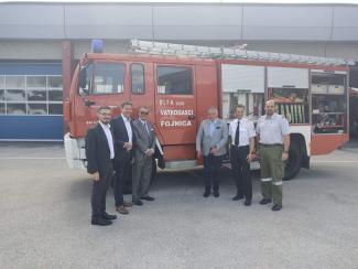 Fojnički vatrogasci dobivaju savremeno vatrogasno vozilo