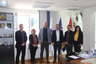 Sastanak načelnika Sabahudina Klisure sa direktorom KUCZ SBK Miroslavom Jakićem
