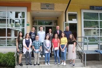 Načelnik Klisura upriličio prijem za učenike generacije osnovnih &scaron;kola sa područja općine Fojnica