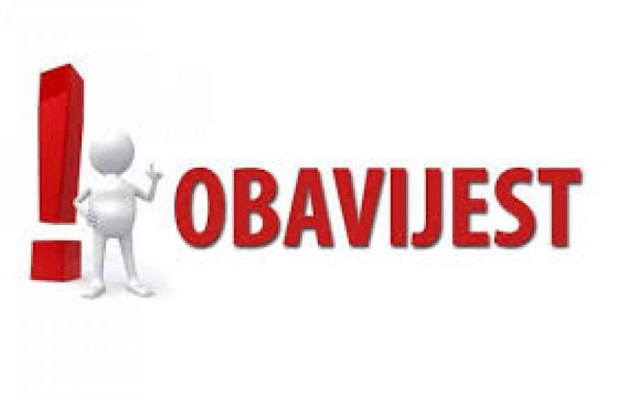 Obavijest Federalnog zavoda za zapo&scaron;ljavanje