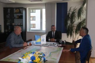 Radni sastanak ministra Merdžanića, direktora Bečirevića i načelnika Klisure