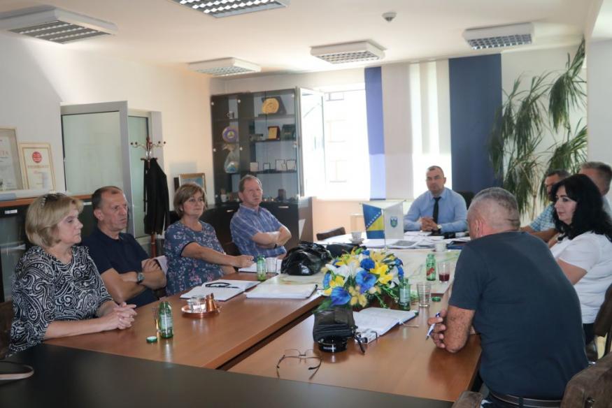 Održan sastanak Kantonalne uprave civilne zaštite SBK  i Službe za civilnu zaštitu Općine Fojnica