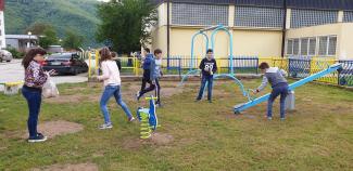 FOTO/ Nastavak uređenja dječijih parkova