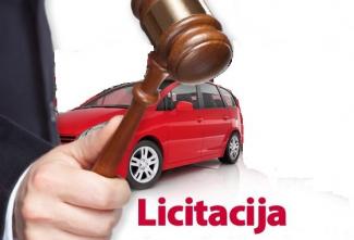 Javna licitacija - prodaja motornog vozila