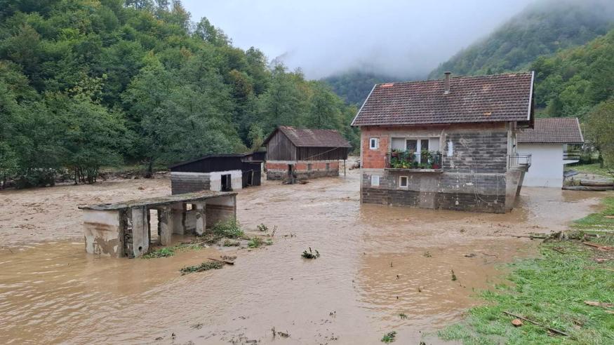 POPLAVE U FOJNICI/ Progla&scaron;ena stanje nesreće uzrokovano obilnim padavinama na području općine Fojnica