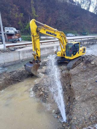 O&scaron;tećena glavna vodovodna cijev, dio Fojnice bez vode