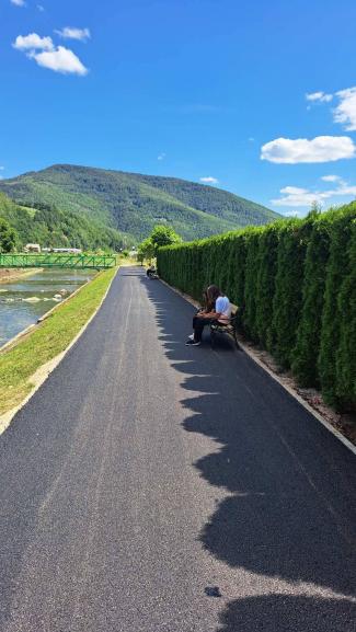 Završeno asfaltiranje šetnice