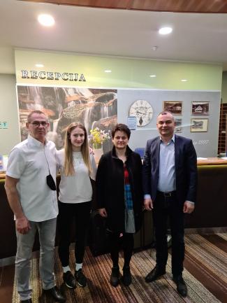 Načelnik Klisura ugostio Mariju Štetić, viceprvakinju Europe u taekwondou