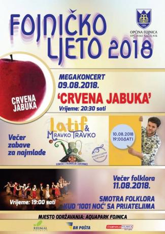 U augustu manifestacija “Fojničko ljeto 2018”
