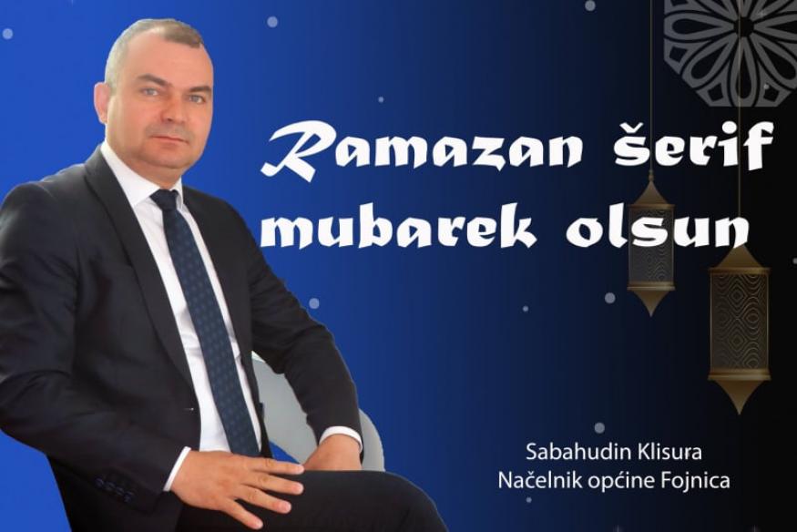 Načelnik Klisura: Ramazan je mjesec milosti, oprosta i ibadeta