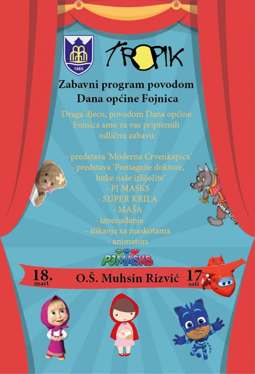 Zabavni program povodom Dana općine Fojnica
