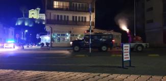 FOTO/ Izvršena dezinfekcija javnih površina u Fojnici