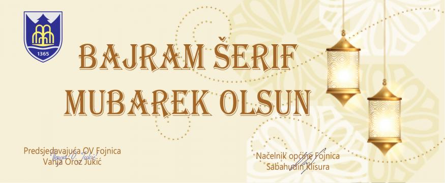 BAJRAM &Scaron;ERIF MUBAREK OLSUN
