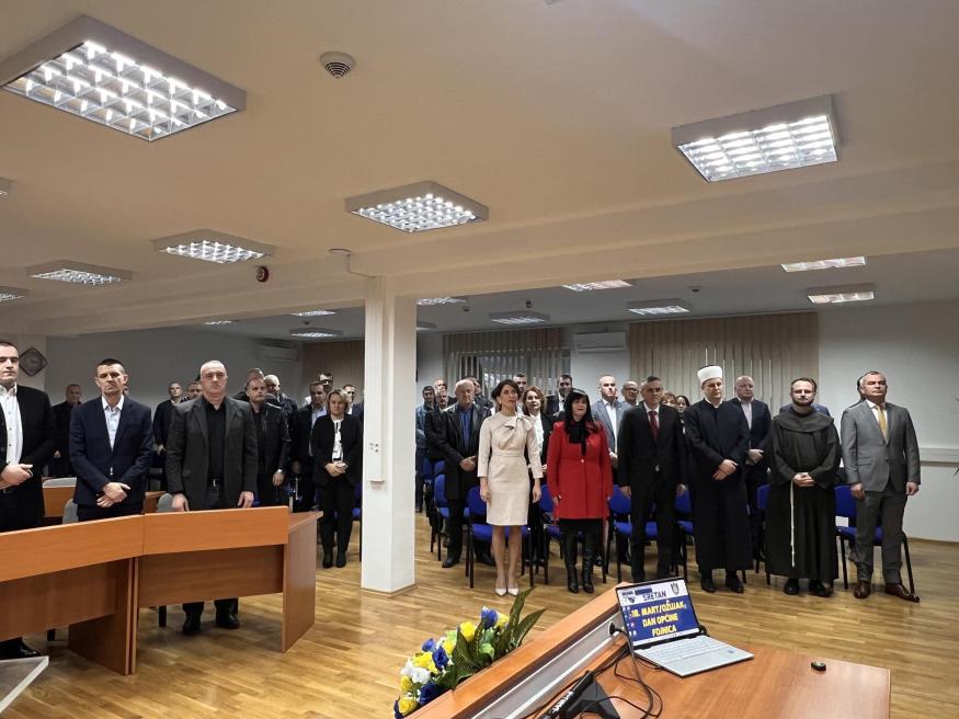 Svečana sjednica povodom 18.marta – Dana Općine Fojnica (FOTO)