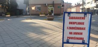 Apel građanima: Izbjegavajte okupljanja na javnim povr&scaron;inama